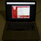 A screenshot of the warning screen from a purported ransomware attack, as captured by a computer user in Taiwan.